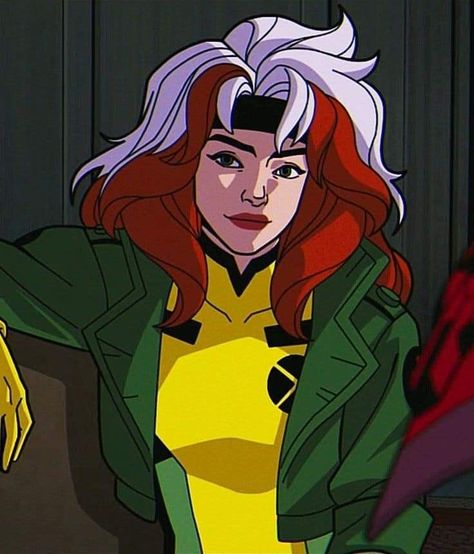 Rouge Xmen, X Men 97, Xmen Characters, Rogue Hair, Rogue Comics, Rogue Cosplay, Rogue Xmen, Xman Marvel, Marvel Rogue