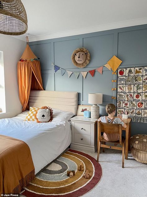 Boy Toddler Bedroom, Kids Rooms Inspo, Toddler Boy Room Decor, Big Boy Bedrooms, Kids Bedroom Inspiration, Toddler Boys Room, Kids Room Inspiration, Toddler Rooms, Toddler Bedrooms