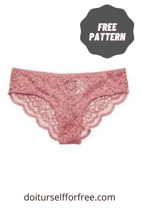 Pantie Pattern Free, Panty Sewing Pattern Free, Panty Pattern Sewing, Free Lingerie Sewing Pattern, Panty Sewing Pattern, Free Bra Pattern, Panty Pattern, Panty Sewing, Panties Pattern