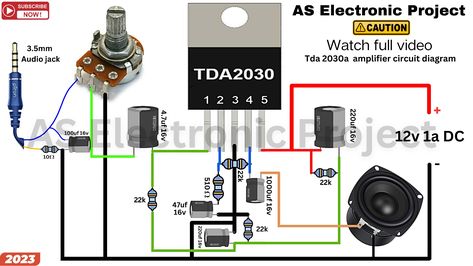 Tda2030 ic circuit diagram Tda2030 Amplifier Circuit, Amplifier Circuit Diagram, Basic Electronic Circuits, Mini Amplifier, Electronic Circuit Design, Electrical Circuit Diagram, Simple Circuit, Subwoofer Amplifier, Stereo Amplifier