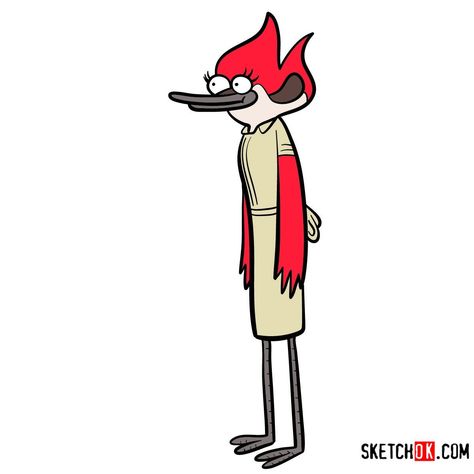 How to draw Margaret | Regular Show Margaret Regular Show, Regular Show Characters, Mordecai Regular Show, Easy Drawing Guides, Cartoon Drawings Of Animals, Drawing Guides, Baby Duck, Regular Show, Drawing Guide