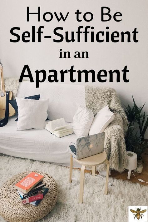 Homesteading doesn't have to include land and a big barn! You can homestead in an apartment or small living space! Check out "How to Be Self-Sufficient in an Apartment"! #smallspacehomesteading #apartmenthomesteading Homestead Apartment, Apartment Homesteading, Small Living Space, Homesteading Diy, Homesteading Skills, Homestead Living, Self Sufficient, Urban Homesteading, Yes It Is