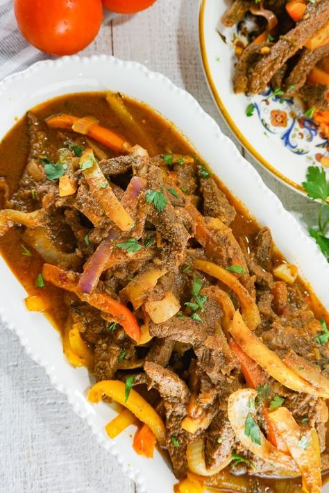 Best Pepper Steak Recipe, Jamaican Brown Stew, Red Snapper Fish, Jamaican Brown Stew Chicken, Loose Meat, Brown Stew Chicken, Snapper Fish, Pepper Steak Recipe, Stew Chicken