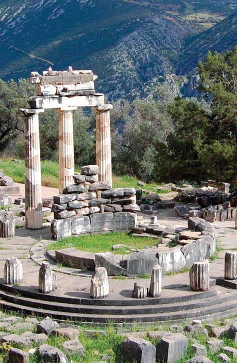 @hayley9155 Delphi Greece, Greece Tourism, Things To Do In Athens, Greece Destinations, Beach Honeymoon Destinations, Istoria Artei, The Rick, Rick Steves, Skiathos