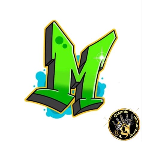 M In Graffiti, Graffiti Letter M, Letter Drawings, Graffiti Alphabet Styles, Brush Lettering Quotes, Graffiti Lettering Alphabet, Background Elements, Alphabet Style, Faux Calligraphy