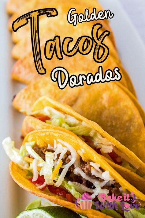 Golden Taco Dorados Taco Dorados, Tacos Dinner, Crunchy Tacos, Nacho Taco, Crispy Taco Shells, Fried Tacos, Corn Taco, Tacos Dorados, Best Tacos