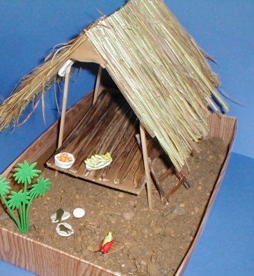 Seminole Tribe Diorama, Indian Diorama, Playful Pioneers, Blair School, Native American Houses, Indian Project, Seminole Tribe, Native American Projects, Native Americans Unit