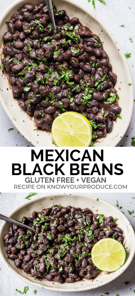 Black Bean For Tacos, Taco Bar Black Beans, Black Beans Burrito Recipe, Black Beans For Tacos Recipes, Mexican Beans Easy, Vegan Recipes Black Beans, Black Beans Taco Recipe, Burrito Bowl Black Beans, Black Beans Burrito