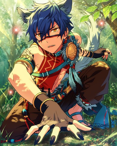 Jun Sazanami/Gallery | The English Ensemble Stars Wiki | Fandom Jun Sazanami, Ensemble Stars, The English, Anime Character, Stars, Twitter, Music, Anime, Blue