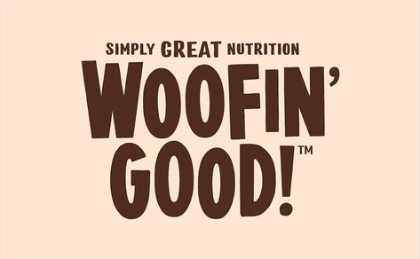 Hulsbosch Brands New 'Woofin’ Good!' Dog Food Range - Logo-Designer.co Pet Branding Design Packaging, Dog Food Logo Design, Dog Food Branding, Dog Food Logo, Pet Food Logo, Dog Nutrition Homemade, Nutritional Yeast Benefits, Pet Branding, Make Dog Food