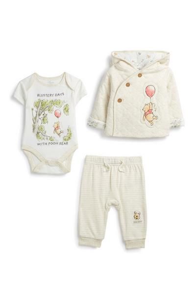 Winnie The Pooh Outfit, Winnie The Pooh Nursery, Disney Baby Clothes, Cool Baby Clothes, Baby Basics, Baby List, Unisex Baby Clothes, Gender Neutral Baby Clothes, Baby Outfits Newborn