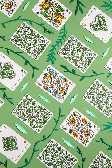 Deck Of Cards Design, Jungle Cats, Animal Magnetism, Playing Cards Art, Image Reference, Playing Cards Design, Printable Flash Cards, Book Corners, Illustration Ideas