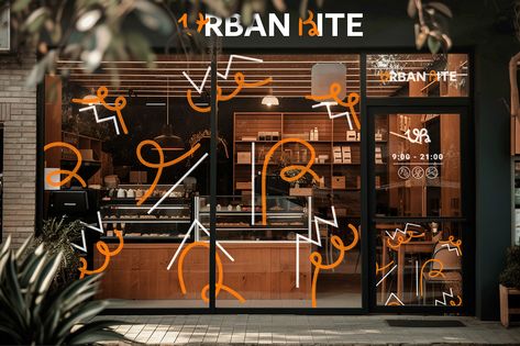 URBAN BITE | Cafe Brand Identity Cafe Branding, Company Mission, Urban Lifestyle, Graphic Design Adobe, Krakow, Graphic Design Logo, Brand Identity, Adobe Photoshop, Adobe Illustrator