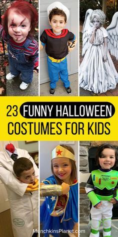 Funny Kids Costumes Siblings, Cool Kids Halloween Costumes, Toddler Zombie Costume Girl, Toddler Boy Diy Costume, Scary Sibling Halloween Costumes, Halloween Costumes For Boys 5-6, Last Minute Toddler Costume, Diy Kids Halloween Costumes For Boys, Last Minute Costume Ideas For Kids