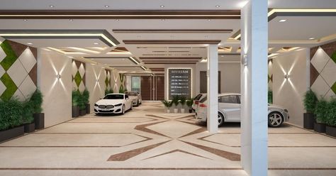 “Innovative Stilt Parking Design for S+4 Residential Project! The perfect blend of functionality and aesthetics in our stilt parking design, featuring Geometric niches alongside granite flooring for durability and visual appeal, Contrasting wooden ceiling with sleek profile lighting for ambiance,Elevate your residential project with this unique and functional design. . . . ARCHITECTURAL PLAN| INTERIOR DESIGNING| VASTU CONSULTANT| LANDSCAPE| RENOVATION| BUILDING ESTIMATE For further enquiri... Stilt Parking Design, Landscape Renovation, Architectural Plan, Wooden Ceiling, Granite Flooring, Wooden Ceilings, Parking Design, Interior Designing, Stilts