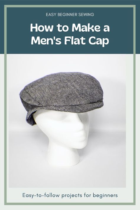 Mens Hat Pattern, French Hat, Mumbo Jumbo, Flat Cap Men, Sewing Hats, Hat Patterns Free, Printable Sewing Patterns, Hat Patterns To Sew, Mens Sun Hats