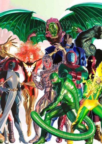 A NEW SERIES OF VARIANT COVERS BY ALEX ROSS THAT SHOWCASE MARVEL'S GREATEST VILLAINS - Comic Book and Movie Reviews Marvel Comics Vintage, Greatest Villains, Alex Ross, Arte Dc Comics, Marvel Villains, Marvel Comics Wallpaper, Marvel Vs Dc, Marvel Comic Books, Marvel Comics Art