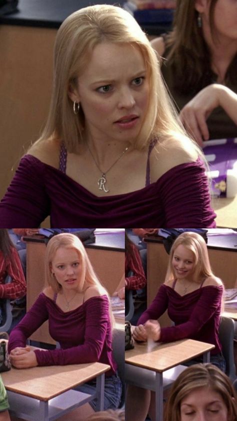 Regina George Hairstyles, Karen Smith Outfit, Iconic 2000s Outfits, Regina George Outfit, The House Bunny, Anna Faith, House Bunny, Mean Girls Movie, Karen Smith