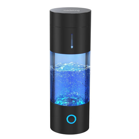 madeking Hydrogen Water Generator Bottle - with SPE and PEM Technology, Rechargeable Hydrogen Rich Water Glass Cup Water Ionizer Portable Machine& Maker... Hydrogen Production, Water Generator, Soda Makers, Water Ionizer, Hydrogen Water, Alkaline Water, Water Purification, Pure Water, Water Glass