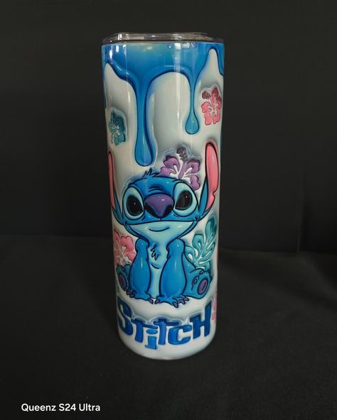 DM FOR ORDERS #Fyp #20ozTumbler #Stitch #Custom #Crafty #Gifts #Drink #Cup #Home #OnTheGo Stitch Cup, Stitch Room, Dance Shirts Ideas, Bedazzled Bottle, Stitch Cake, Halloween Potion Bottles, Halloween Potions, Cute Simple Nails