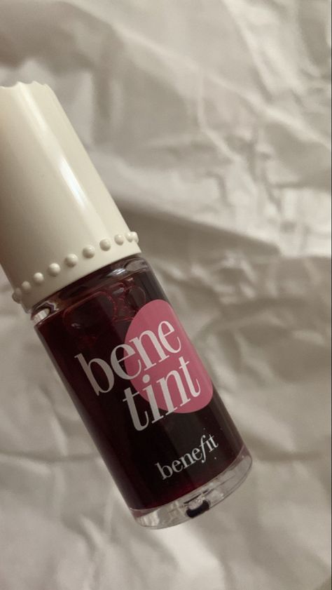 Benefit Tint, Tint Aesthetic, Aesthetic Makeup Products, Makeup Tutorial Foundation, Makeup List, Sephora Skin Care, Lip Beauty, Make Up Inspo, Cosmetic Design