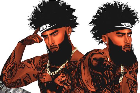 Ebonix | BLS Zaddy Beard Acessory | simminginmelanin Sims Beards Cc, Sims 4 Cc Beards, Guy Sims, Sims 4 Beard Cc, Sims 4 Body Hair, Sims 4 Afro Hair Male, Sims 4 Afro Hair, Male Sims, Sims 4 Men Clothing