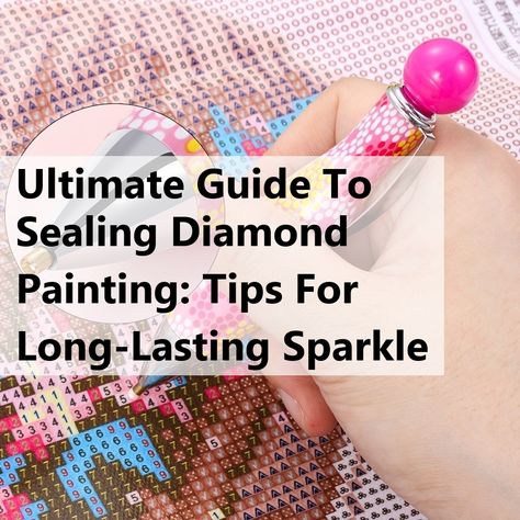 Discover the ultimate guide to sealing diamond painting and ensure your artwork shines for years to come. This comprehensive resource covers essential tips and techniques for preserving the brilliance of your diamond paintings. Learn about the best sealing methods, products to use, and step-by-step instructions to protect your masterpiece. Elevate your crafting skills and keep your creations looking vibrant with expert advice on sealing diamond painting. Diamond Painting Tips, Diamond Paint, Diamond Paintings, Professional Painters, Painting Tips, Paint Finishes, Diamond Art, Painting Projects, Painting Kits