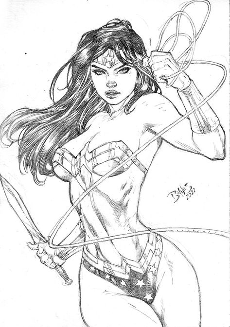 Wonder Woman Art Comic, Wonder Woman Comic Art, How To Draw Wonder Woman, Comic Book Characters Female, Ed Benes Art, Wonderwoman Comics, Wonder Woman Sketch, Animation Making, Wonder Woman Comics