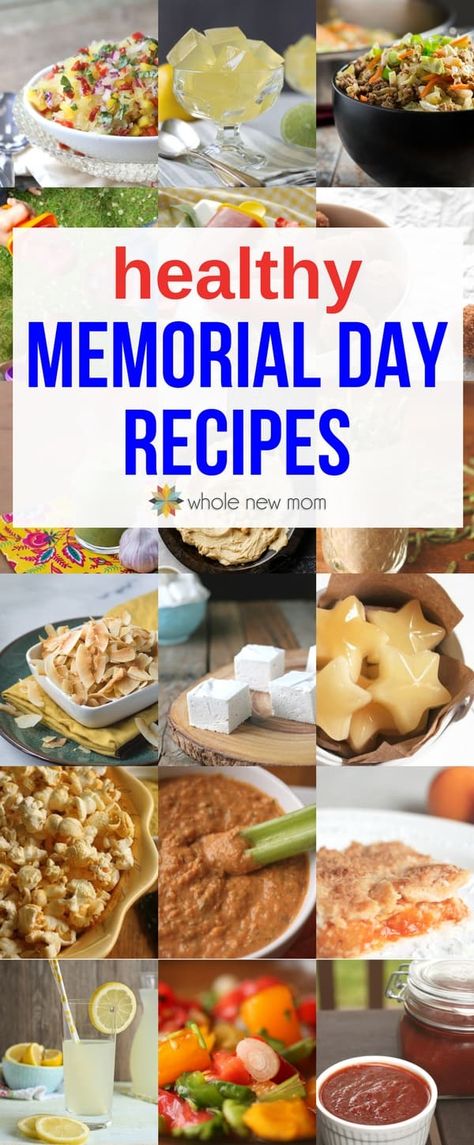 Healthy Memorial Day Recipes for almost any special diet | paleo recipes for Memorial Day | gluten free recipes for Memorial Day | keto recipes for Memorial day || Whole New Mom #glutenfree #keto #lowcarb #vegan #AIP #paleo #keto #wholenewmom via @wholenewmom Memorial Day Meals, Memorial Day Recipes, Memorial Day Foods, Grain Free Desserts, Special Diet, Aip Paleo, Allergy Free Recipes, Healthy Diet Recipes, Special Diets