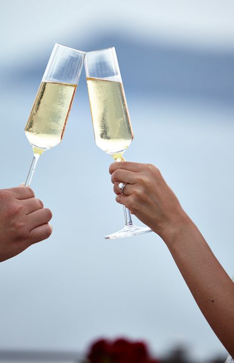 . Pop Fizz Clink, Engagement Pictures Poses, Grad Photoshoot, Santorini Wedding, Engagement Inspo, Champagne Toast, Marriage Proposal, Coastal Chic, Tie The Knot