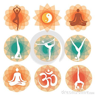 Yoga Signs, Fitness Infographic, Hindu Symbols, Yoga Symbols, Signs And Symbols, Ancient Writing, Yoga Illustration, Yoga Logo, Meaningful Pictures