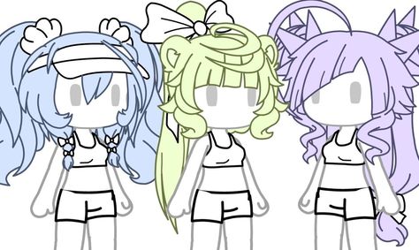 If used, please give credit to owner Gacha Life Hair Ideas Girl, Hair Ideas Gacha, Gacha Life Hairstyles, Gacha Life Hair Ideas, Gacha Oc Hair Ideas, Gacha Hair Ideas, Gacha Life Hair, Gacha Life Sleep Outfits, Hair Gacha