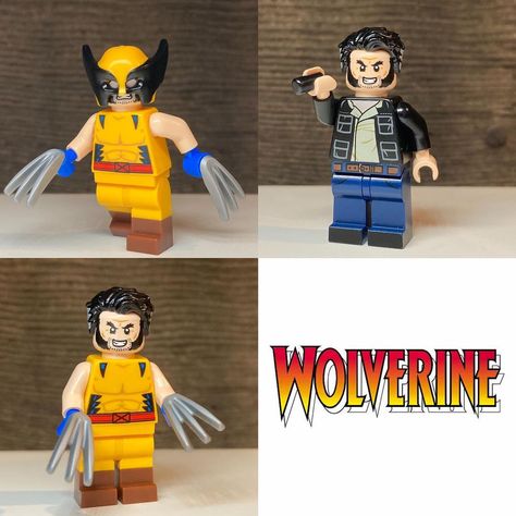 Lego X Men, Lego Wolverine, Lego Jedi, Lego Frame, Sonic Videos, Custom Minifigures, The Wolverine, Lego Custom Minifigures, Lego Super Heroes