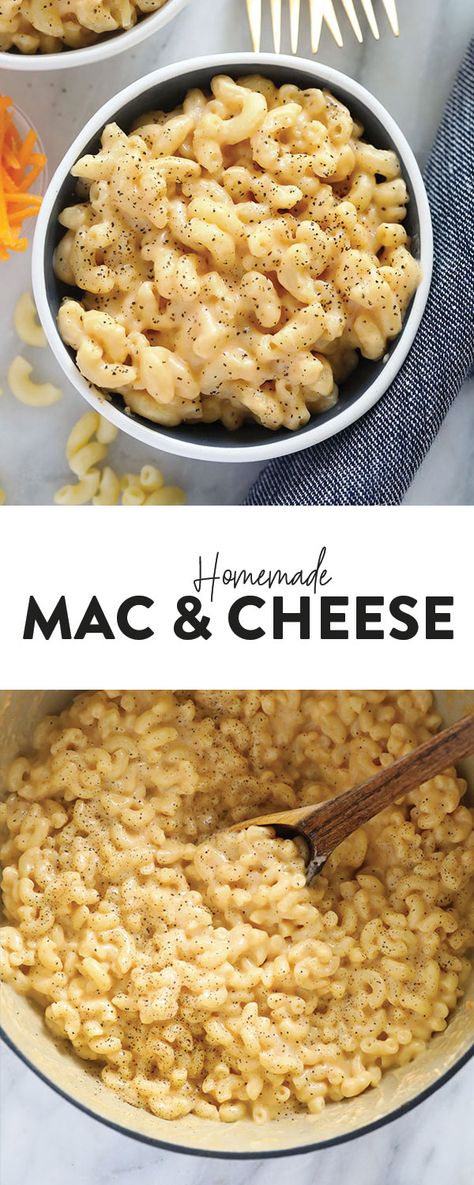 Mac and cheese is a dish that makes people so happy! No matter how old you are, mac and cheese is always a good idea! This is the Best Mac and Cheese recipe. It is creamy, flavorful, and so easy to make! Best Mac And Cheese Recipe, The Best Mac And Cheese, Mac And Cheese Healthy, Best Mac N Cheese Recipe, Stovetop Mac And Cheese, Homemade Cheese Sauce, Easy Mac And Cheese, Fit Foodie Finds, Best Mac And Cheese