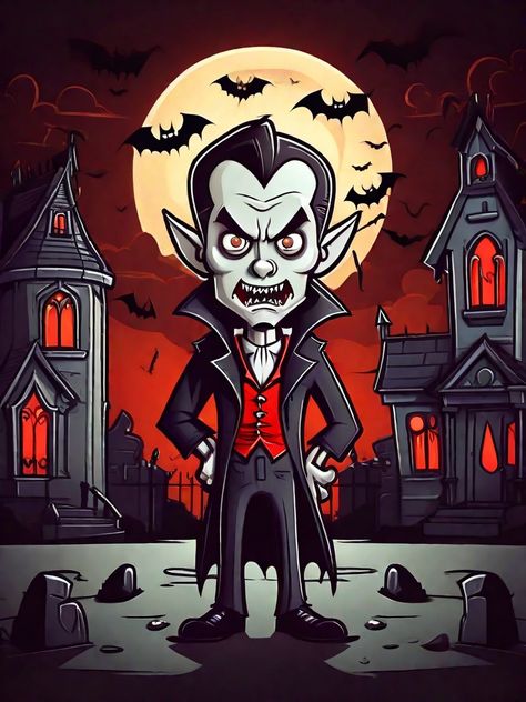 Dracula Hotel Transylvania Drawing, Animated Vampire, Sketch Things, Cartoon Vampire, Vampire Cartoon, Dracula Hotel Transylvania, Art Coloring Pages, Aesthetic Illustration, Halloween Cartoon