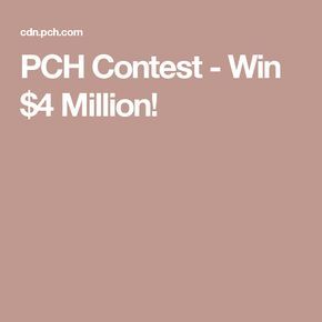 PCH Contest - Win $4 Million! Instant Win Sweepstakes, Win For Life, Life Advice Quotes, Publishers Clearing House, Make Dreams Come True, Pch Sweepstakes, Online Sweepstakes, Winning Numbers, Eyes On The Prize