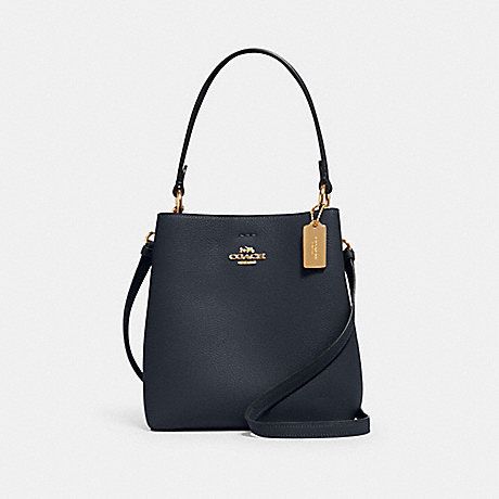 Coach Bucket Bag, Small Buckets, Coach Leather, Athletic Outfits, Color Combo, Dog Friendly, Small Town, Clutch Handbag, Kate Spade Top Handle Bag