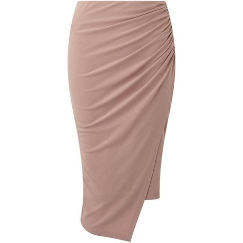 Miss Selfridge Rouched Pencil Skirt , Pale Pink ($15) ❤ liked on Polyvore featuring skirts, pale pink, mid calf pencil skirt, draped skirts, knee length pencil skirt, gathered skirt and calf length skirts Denim Pencil Skirt Outfit, Fashion Consultant Stylists, Ruched Pencil Skirt, Walking Clothes, Skirts For Work, Pencil Skirt Outfit, Brown Pencil Skirt, Maxi Pencil Skirt, Ruched Midi Skirt