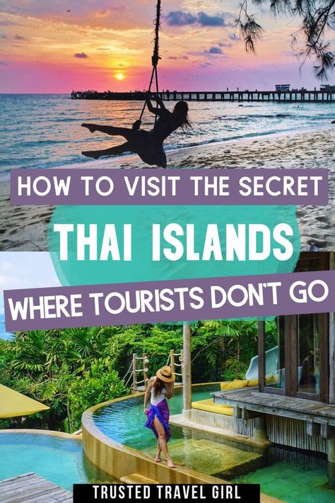 Best Islands In Thailand, Thailand Off The Beaten Path, Thailand Island Hopping Itinerary, Visiting Thailand, Thailand Island Hopping, Thailand Islands, Thai Islands, Thailand Itinerary, Thailand Vacation