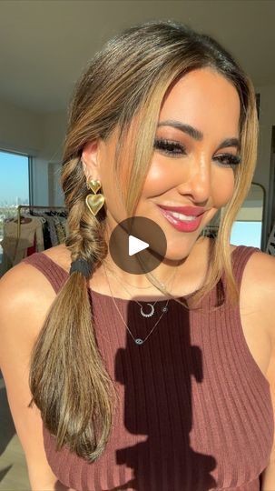 2.6M views · 8.9K reactions | Fishtail Braid Hack 💫 #hairstyle

Today’s Affirmation:
“Everything I need is within me” 🤍

I’ve never been good at braiding my hair, & this hack makes it so incredibly easy to give yourself a stylish braid!  This braid is not only perfect for upcoming Spring-Summer looks, but it’s also been my go to #hairstyle for yoga. You can also style it under a hat or beanie for Winter, especially when it’s raining outside!

TAG someone who would love this, & don’t forget to save it to refer back to when getting ready! • #hairstyles #hairtutorials #hairideas #beautytips #beauty #todayslook #grwm #glam #tutorials #tutorial #hairtransformation #ootd #todayslook #beautyhacks | Lina Noory | Sabrina Carpenter · Please Please Please Hack Hairstyle, Ready Hairstyles, Lina Noory, Braid Hack, Man Ponytail, Bridal Hair Down, Raining Outside, Easy Hair Updos, Open Hairstyles