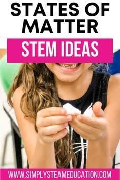 States of matter #Stem #statesofmatter #scienceexperiments #kidscrafts States Of Matter Stem Activities, Easy Stem Activities Elementary, Matter Lessons, First Grade Crafts, Matter Activities, Elementary Science Classroom, Elementary Stem Activities, Easy Stem, 2nd Grade Activities