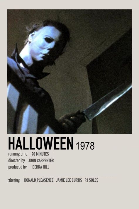 Halloween Polaroid, Movie Night Movies, Movies For Teens, Halloween Movie Poster, Indie Movie Posters, Paddy Kelly, Halloween Film, Movie Card, Iconic Movie Posters