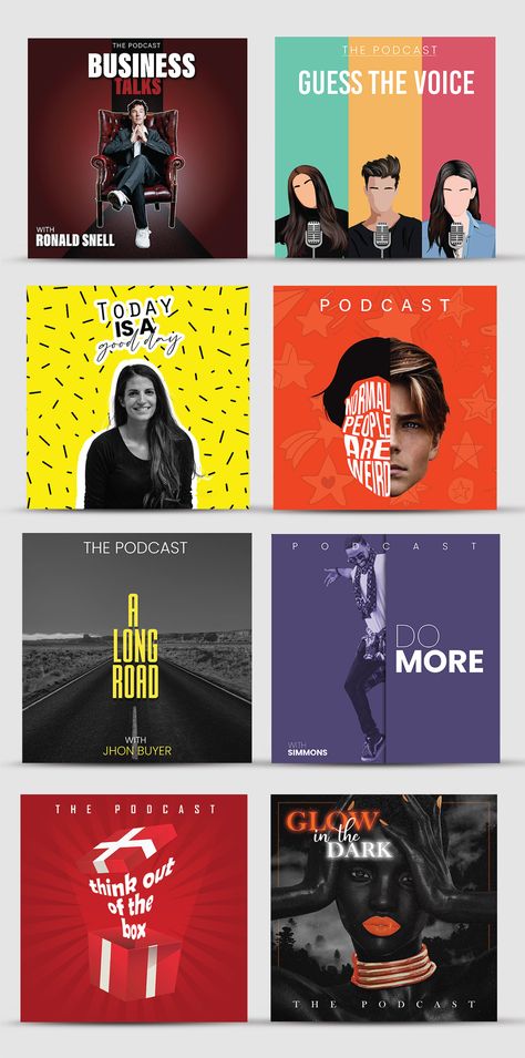 Best Podcast Cover Art, Podcast Inspiration Cover, Cool Podcast Covers, Podcast Title Design, Podcast Album Cover, Podcast Cover Inspiration, Podcasts Cover Design, Podcast Covers Art, Podcast Artwork Cover