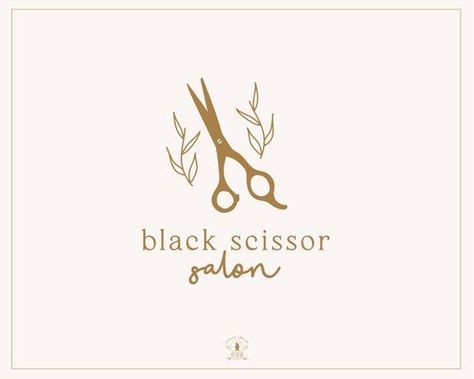 Premade Logo, Hand Drawn Logo, Scissor Logo. Hair Logo, Salon Logo, Barber Logo. Boho Logo. Craft Lo #typographydesign #foodanddrinkbrand #icon🎗️ Hairdressing Logo, Logo Barbier, Logo Barber, Scissors Logo, Stylist Logo, Mystic Logo, Bohemian Logo, Logo Hand Drawn, Barber Logo