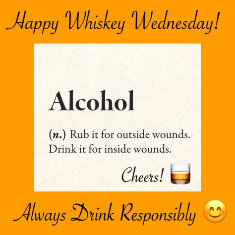 Whiskey Wednesday, Diy Drinks, Whiskey, Drinks, Quick Saves