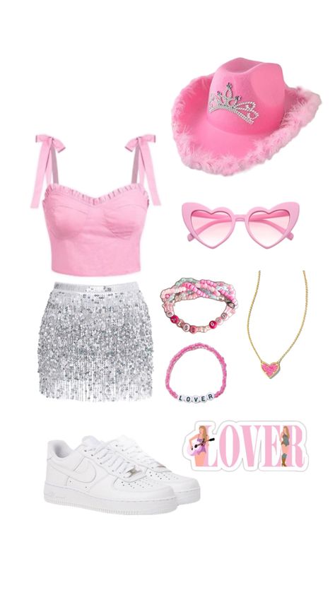 Lover Outfit Taylor Swift, Eras Tour Lover Outfit, Taylor Swift Concert Outfit Ideas, Taylor Swift Concert Outfit, Eras Tour Lover, Lover Taylor Swift, Lover Outfit, Lover Taylor, Concert Outfit Ideas