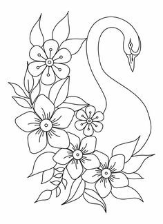 Hello everyone ! I am joy Ghosh , A preofessional Graphic Designer at Online markets. I will do unique Coloring Book Page for children and adults. If you Interested to Do work from me plaease feel free to contact me. Thank In Advance. Embroidery Stitches Flowers, Flower Pattern Drawing, Pola Bordir, Flower Drawing Design, صفحات التلوين, Flower Art Drawing, Hand Embroidery Patterns Flowers, Pola Sulam, Hand Embroidery Flowers