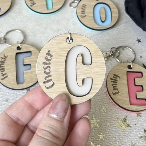 This weekend we are taking a look back at the back to school season. Today we are featuring Chester with his personalised keyring all ready for his first day back at preschool! I love seeing these pictures and I’d love to see more of your little ones with their special Hello Homemade Happiness creations - feel free to tag us or send your photos my way to be featured 📷 #backtoschool #preschool #personalisedkeyring #hellohomemadehappiness Starting School, School Season, Pastel Colours, Scroll Saw, Chester, Cricut Projects, First Day, My Way, Key Rings