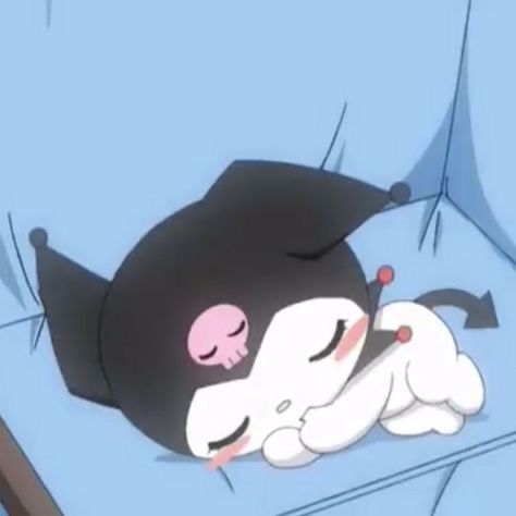 #kuromi #icon Sleep, Anime, White, Clothes, Instagram