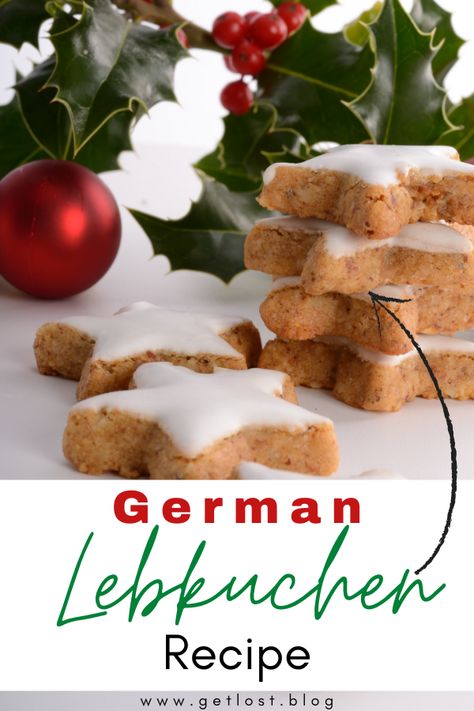 Lebkuken Cookies, Lebchuken Cookies Recipe, German Lebkuchen Recipe, Germany Recipes, Lebkuchen Recipe, Gluten Free Christmas Baking, German Lebkuchen, German Biscuits, Christmas Confections